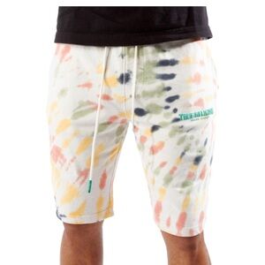 New XXL True Religion Tye Dye Athletic Cotton Pocket Gym Shorts